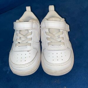 Nike Court Borough Low 2- Baby/Toddler 6C- White